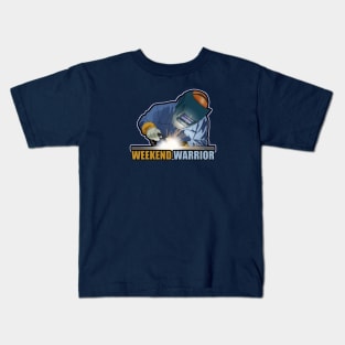 The Welder - Weekend Warrior Kids T-Shirt